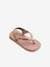 Teenslippers Baby Mini me HAVAIANAS® goudbeige - vertbaudet enfant 