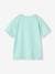 Jongensshirt met leuk dierenmotief azuurblauw+turquoiseblauw+wit - vertbaudet enfant 