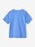 Jongensshirt met leuk dierenmotief azuurblauw+turquoiseblauw+wit - vertbaudet enfant 