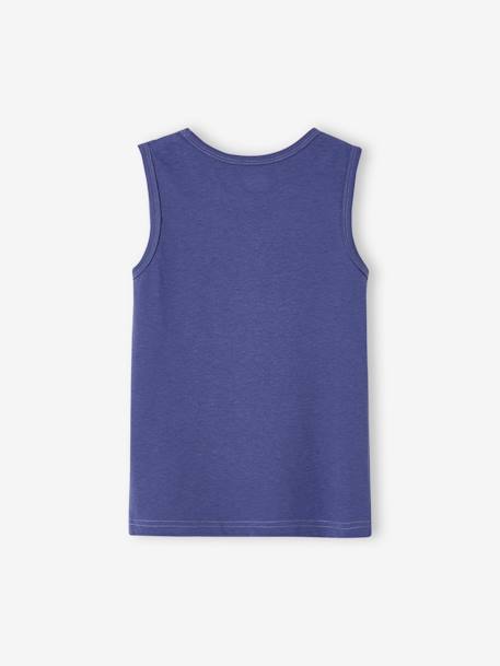 Set van 2 tanktops voor jongens veel blauw+veel groen - vertbaudet enfant 