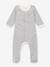Gestreepte bodyjama van katoen voor baby's PETIT BATEAU marineblauw - vertbaudet enfant 