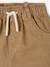 Rechte babybroek met elastische taille beige - vertbaudet enfant 