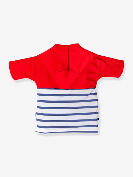 Anti-verdrink T-shirt voor kinderen FLOATEE geel+rood+rozen - vertbaudet enfant 