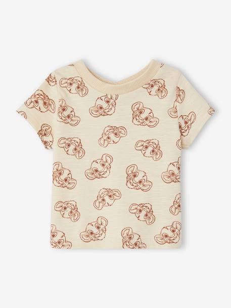 Babyset met T-shirt + korte tuinbroek Disney® Lion King indigoblauw - vertbaudet enfant 