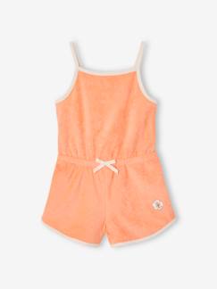 Badstof korte jumpsuit voor meisjes  - vertbaudet enfant