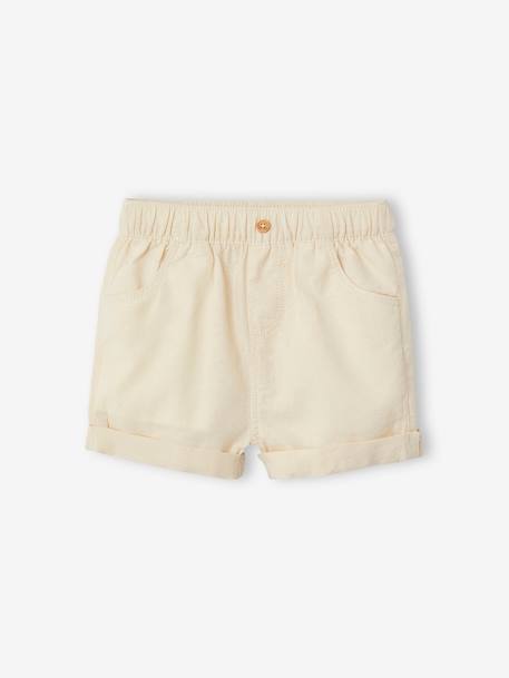 Babyset met T-shirt en short hemelsblauw - vertbaudet enfant 