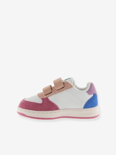 Kindersneakers Tiempo Tiras Serraje Multicolor 1124116 VICTORIA® fuchsia+jeansblauw - vertbaudet enfant 