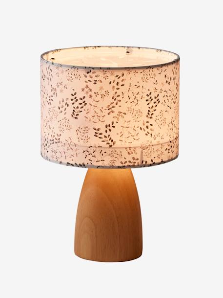 Leeslamp met bloemenprint ecru - vertbaudet enfant 