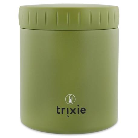 Isotherm lunchbox 500 ml TRIXIE Animal geel+groen+nude+sinaasappel - vertbaudet enfant 