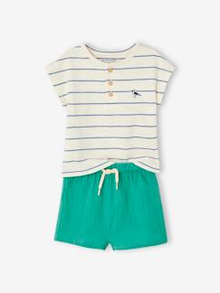 -Babyset met T-shirt en short