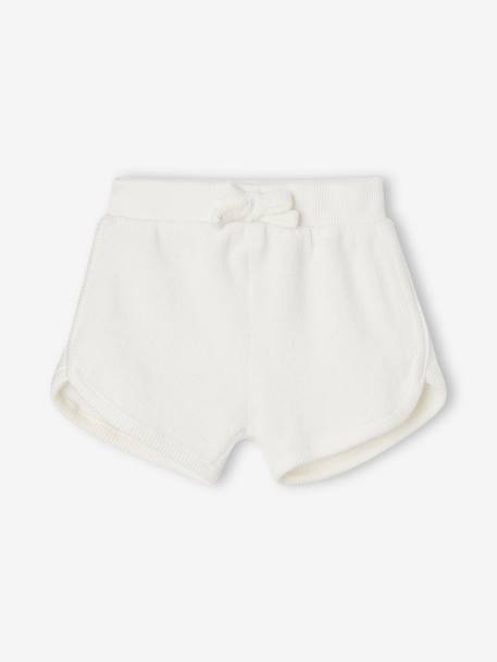 Set van 4 badstoffen shorts baby's lichtroze - vertbaudet enfant 