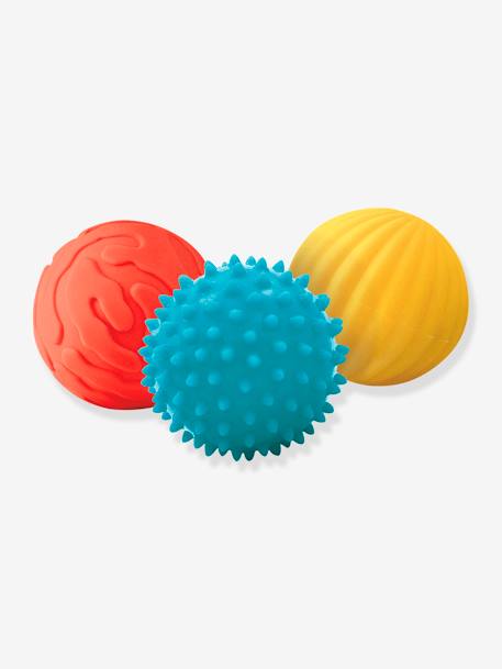 3 activiteitenballen LUDI meerkleurig - vertbaudet enfant 