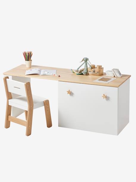 Bureau kleuterklas COLLECTIE GRANDE OURSE wit - vertbaudet enfant 