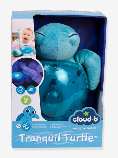 Oplaadbaar nachtlampje CLOUD B Tranquil Turtle blauw+paars+rouge - vertbaudet enfant 