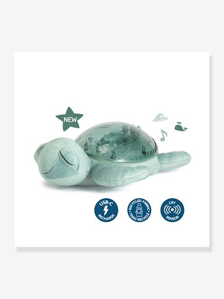 Oplaadbaar nachtlampje CLOUD B Tranquil Turtle blauw+groen+paars+rouge - vertbaudet enfant 