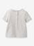 Babyshirt van Libertystof biokatoen CYRILLUS ecru - vertbaudet enfant 