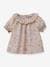 Meisjesblouse Libertystof Alicia Chintz CYRILLUS lichtroze - vertbaudet enfant 