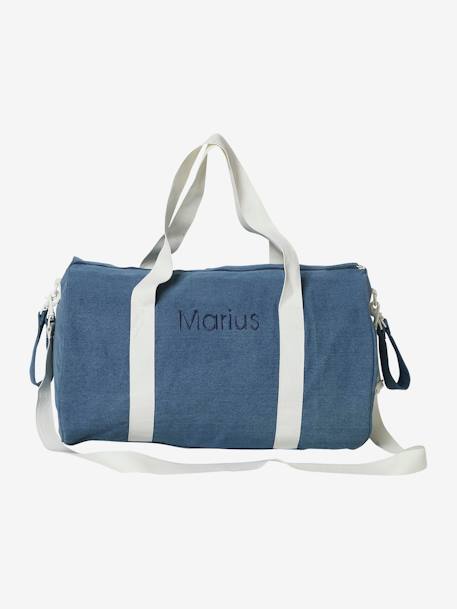 Baby Roll luiertas van denim gebleekt denim - vertbaudet enfant 