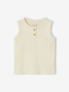 Baby-Geribbelde baby tanktop