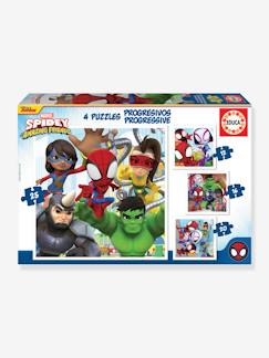 -4 progressieve puzzels Spidey & His Amazing Friends - EDUCA