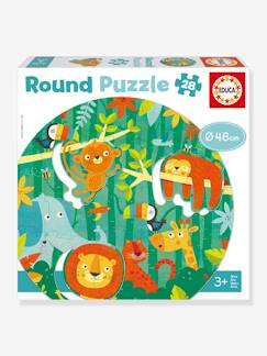 -Ronde puzzel 28 delen De jungle - EDUCA