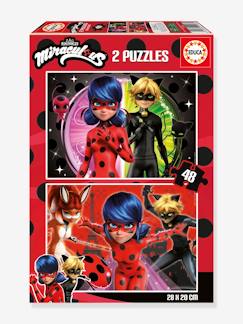 Speelgoed-Educatief speelgoed-Puzzel 2 x 48 stukjes Miraculous Ladybug - EDUCA