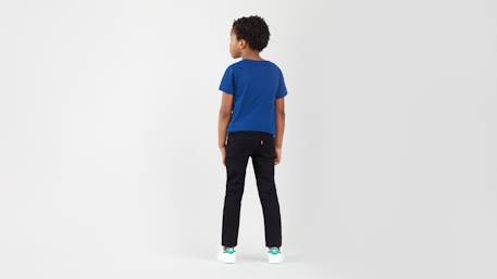 Skinny jeans voor jongens 510 van Levi's gebleekt denim+stone+zwart - vertbaudet enfant 