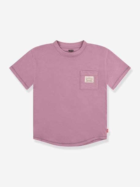 Jongensshirt met zakje Levi's® grijsblauw+lavendel - vertbaudet enfant 