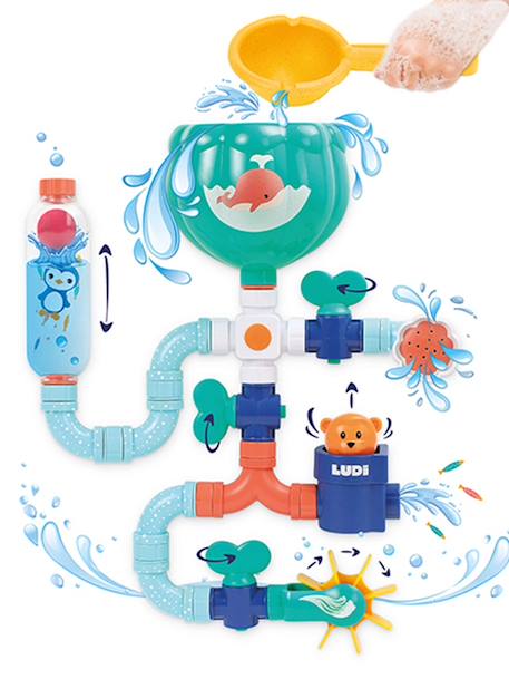 Groot watercircuit - LUDI blauw - vertbaudet enfant 