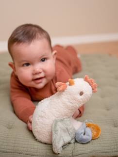 Speelgoed-Eerste levensjaren-Knuffels en knuffeldoekjes-Roly-poly kip Little Farm - LITTLE DUTCH