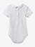 Babyromper Ottomaanse kraag - biokatoen CYRILLUS wit - vertbaudet enfant 