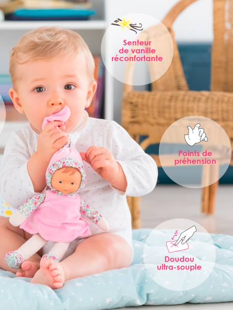 Knuffel baby Miss rose bloementuin - COROLLE rozen - vertbaudet enfant 