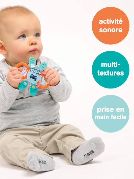 Konijn rammelaar - LUDI turquoiseblauw - vertbaudet enfant 