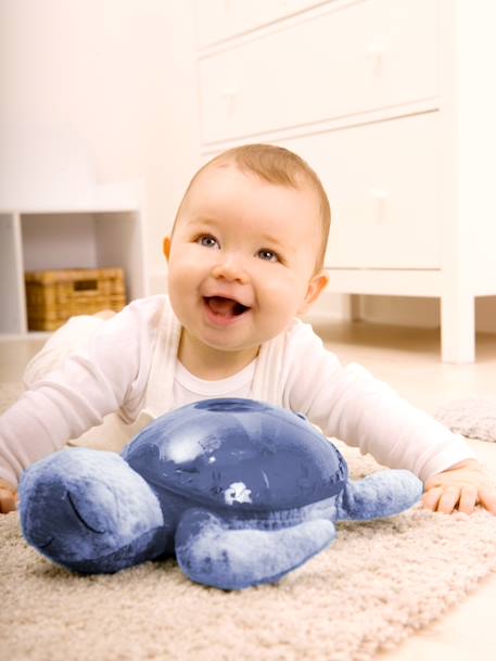 Oplaadbaar nachtlampje CLOUD B Tranquil Turtle blauw+paars+rouge - vertbaudet enfant 