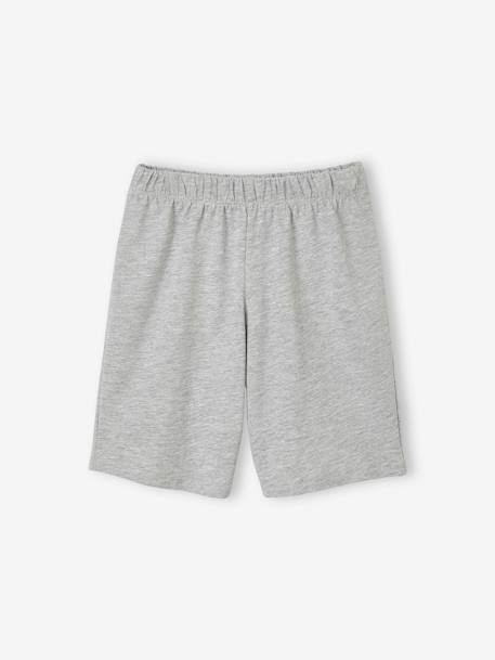 Set van 2 Oeko Tex® pyjashorts met ridder en draken Set geel en groen - vertbaudet enfant 