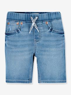 Jongens-Broek-Skinny jongensshort van dobby met elastische taille LEVI'S