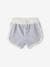 Set van 4 badstoffen shorts baby's chambrayblauw - vertbaudet enfant 