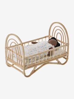 -Rotan bed voor babypop