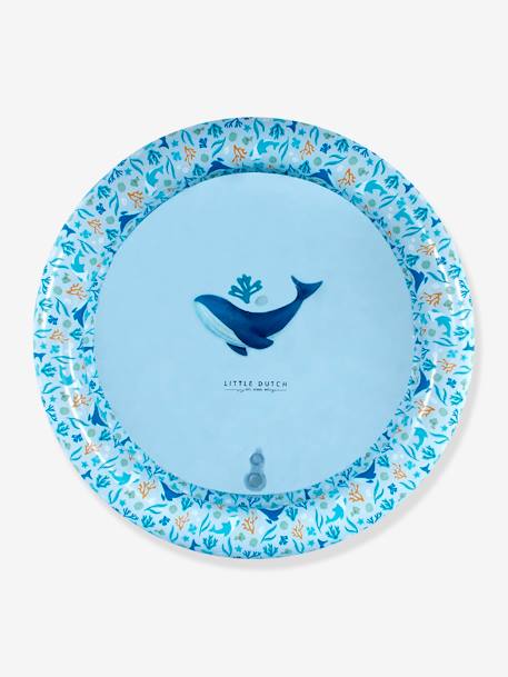 Opblaasbaar zwembad Ocean Dreams - LITTLE DUTCH blauw+blauwgroen+rozen - vertbaudet enfant 