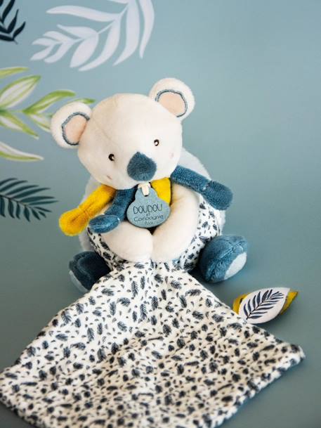 Yoca de koala - pop met knuffel 15cm - DOUDOU ET COMPAGNIE blauw - vertbaudet enfant 