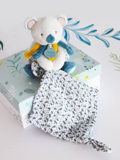 Yoca de koala - pop met knuffel 15cm - DOUDOU ET COMPAGNIE blauw - vertbaudet enfant 