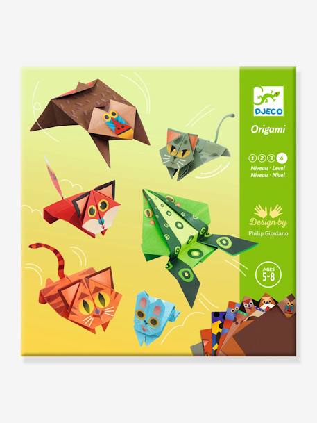 Gemakkelijke Origami - Springdieren DJECO meerkleurig - vertbaudet enfant 