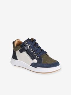 -Sneakers voor jongens met veters en rits