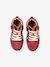 Sneakers met veters en rits bordeauxrood - vertbaudet enfant 