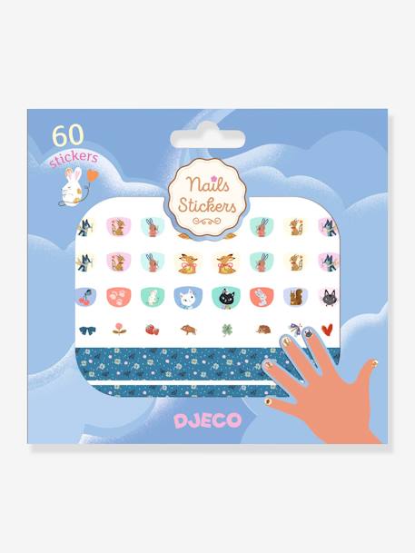 60 nagelstickers - DJECO blauw - vertbaudet enfant 