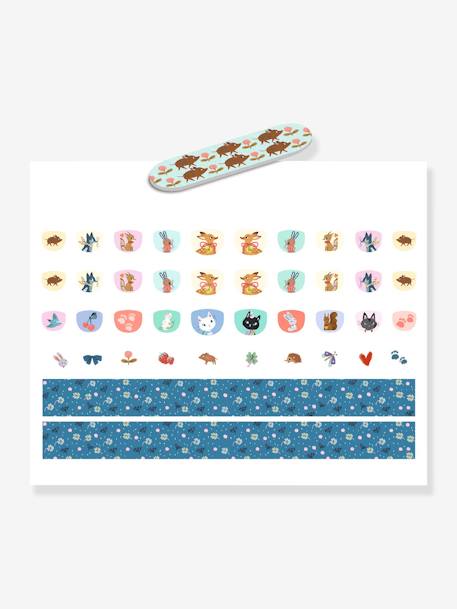 60 nagelstickers - DJECO blauw - vertbaudet enfant 