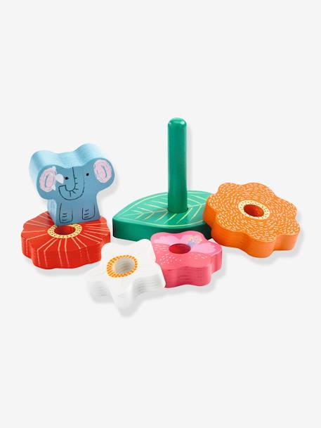 Nestel- en stapelpuzzel 'Puzz & Stack Happy' - DJECO meerkleurig - vertbaudet enfant 