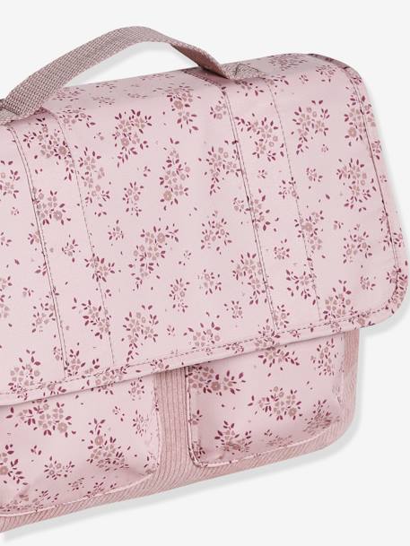 Schooltas kleuterschool 'mix flowers' voor meisjes roze (poederkleur) - vertbaudet enfant 