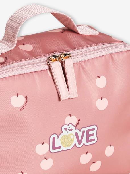 Snackdoos 'pomme love' voor meisjes rozenhout - vertbaudet enfant 