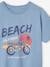 Jongensshirt met motief 'surf and ride' hemelsblauw - vertbaudet enfant 